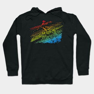 motocross enduro on the hill Hoodie